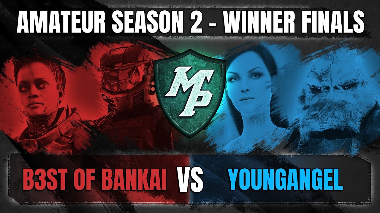 Halo Wars 2: 2v2 Amateur League S2 Main Event - Winners Finals - YoungAngel vs B3st of Bankai