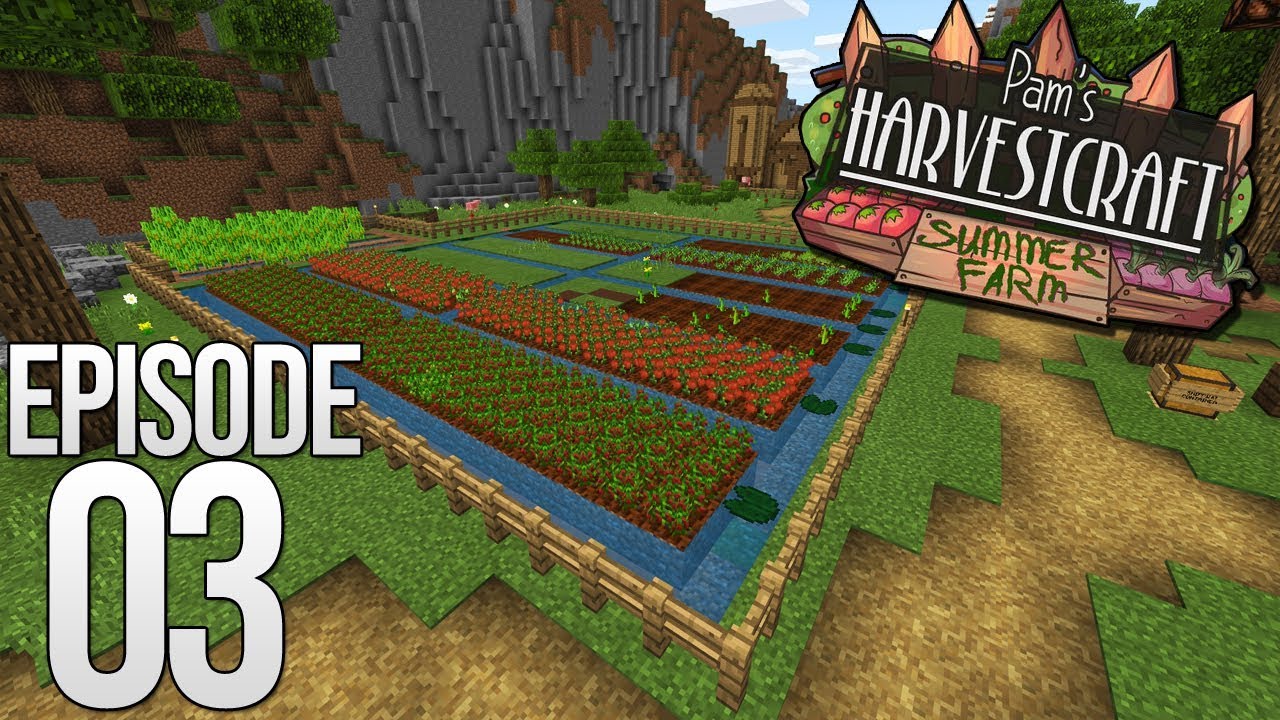 SELL MORE CROPS!! - Pam's HarvestCraft: Summer Farm Ep.03 - Minecraft (Bedrock)