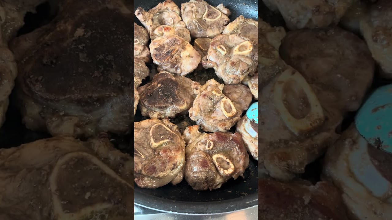Preparé codillo de puerco 🐷 con espinacas 😋😋