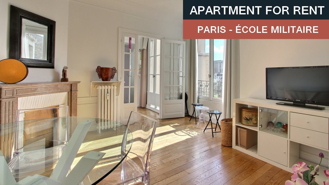 Apartment Tour - Furnished 1-Bedroom Apartment in Paris 15th near the Champ-de-Mars - T15974