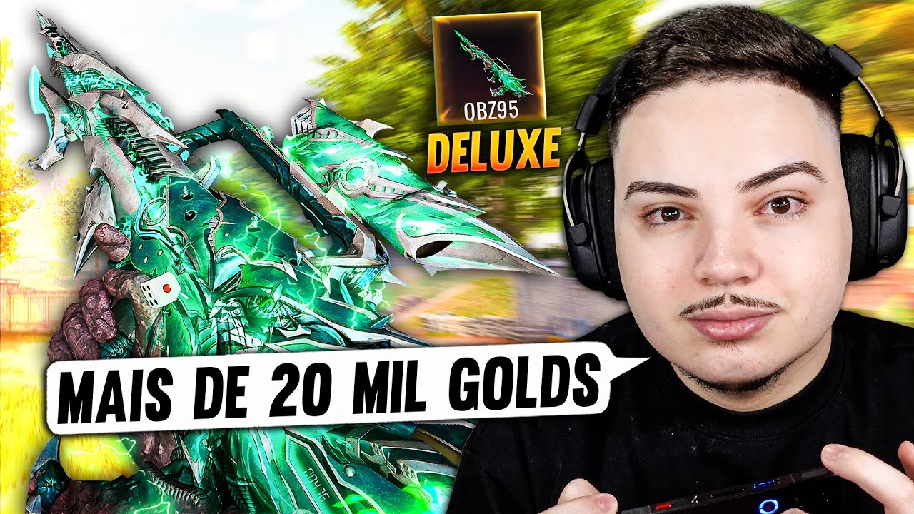 *NOVA QBZ* DELUXE! Gastei mais de 20 mil Golds! no BLOOD STRIKE 🔥 (QBZ95 - Serenata à Beira-Mar)