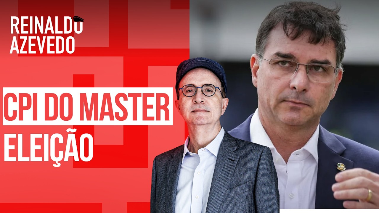Reinaldo: CPI do Master quer ser CPI contra o STF; Flávio joga parado