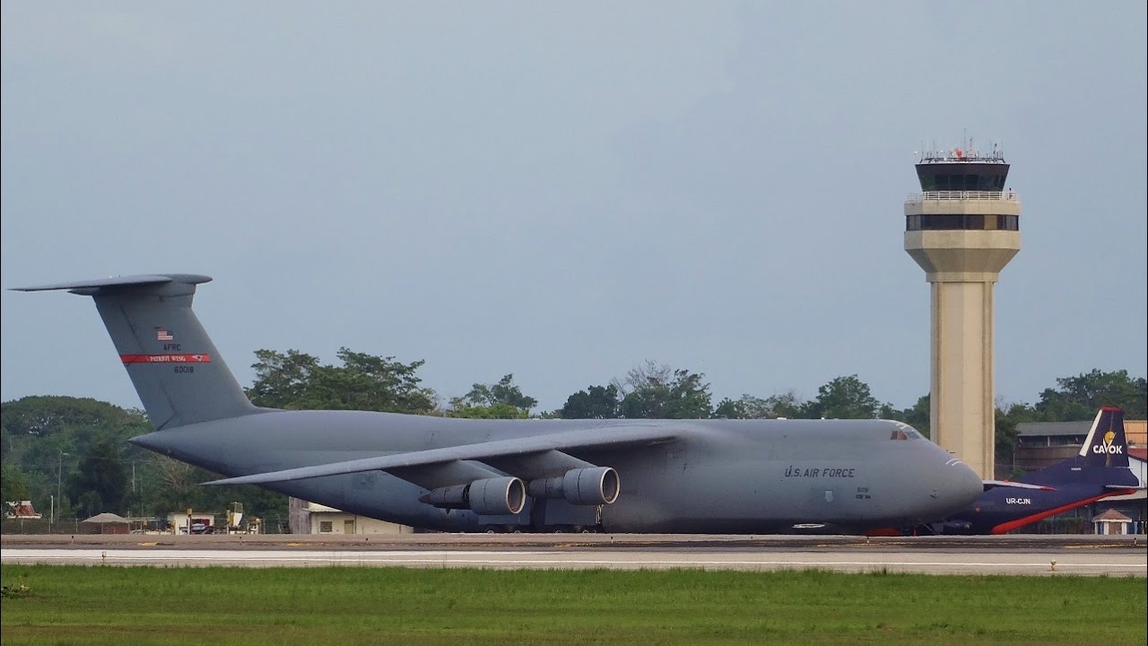 Hangar Spotting XXII: Military Aircraft at Piarco (C-5 Galaxy!)
