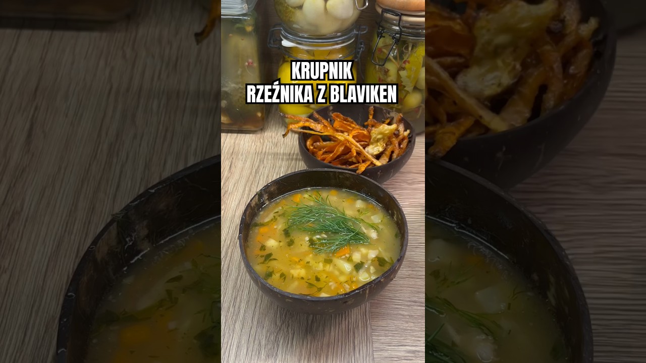 Krupnik z przepisu Rzeźnika z Blaviken🐺 proporcje w opisie