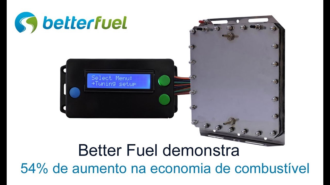 54% de aumento na economia de combustível com Hidrogênio e controlador ProTuner