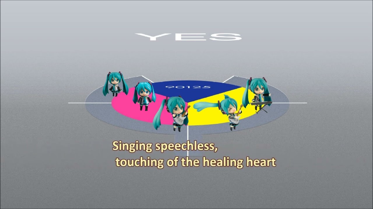 [Hatsune Miku & The Playloids] YES / Our Song [cover song] V4english