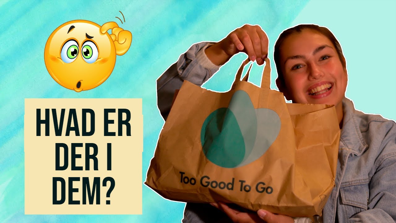 JEG TESTER LYKKEPOSER FRA TOO GOOD TO GO