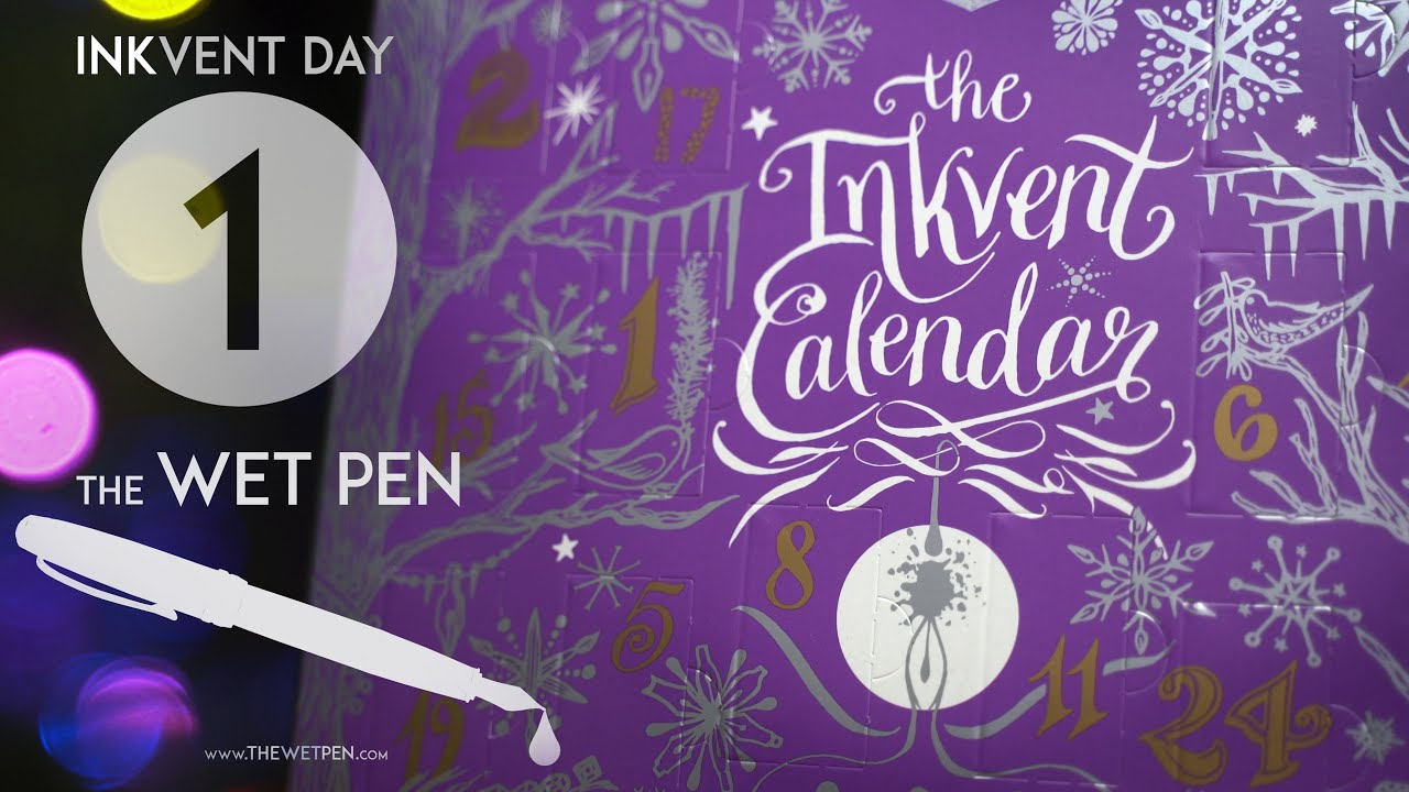 Diamine Inkvent Calendar 2023:  Day 1