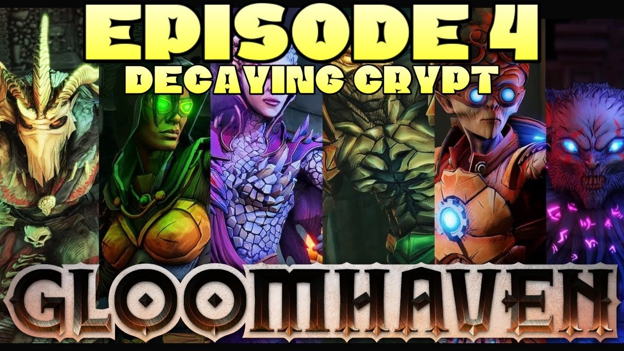 Gloomhaven Series: Navigating the Decaying Crypt!!