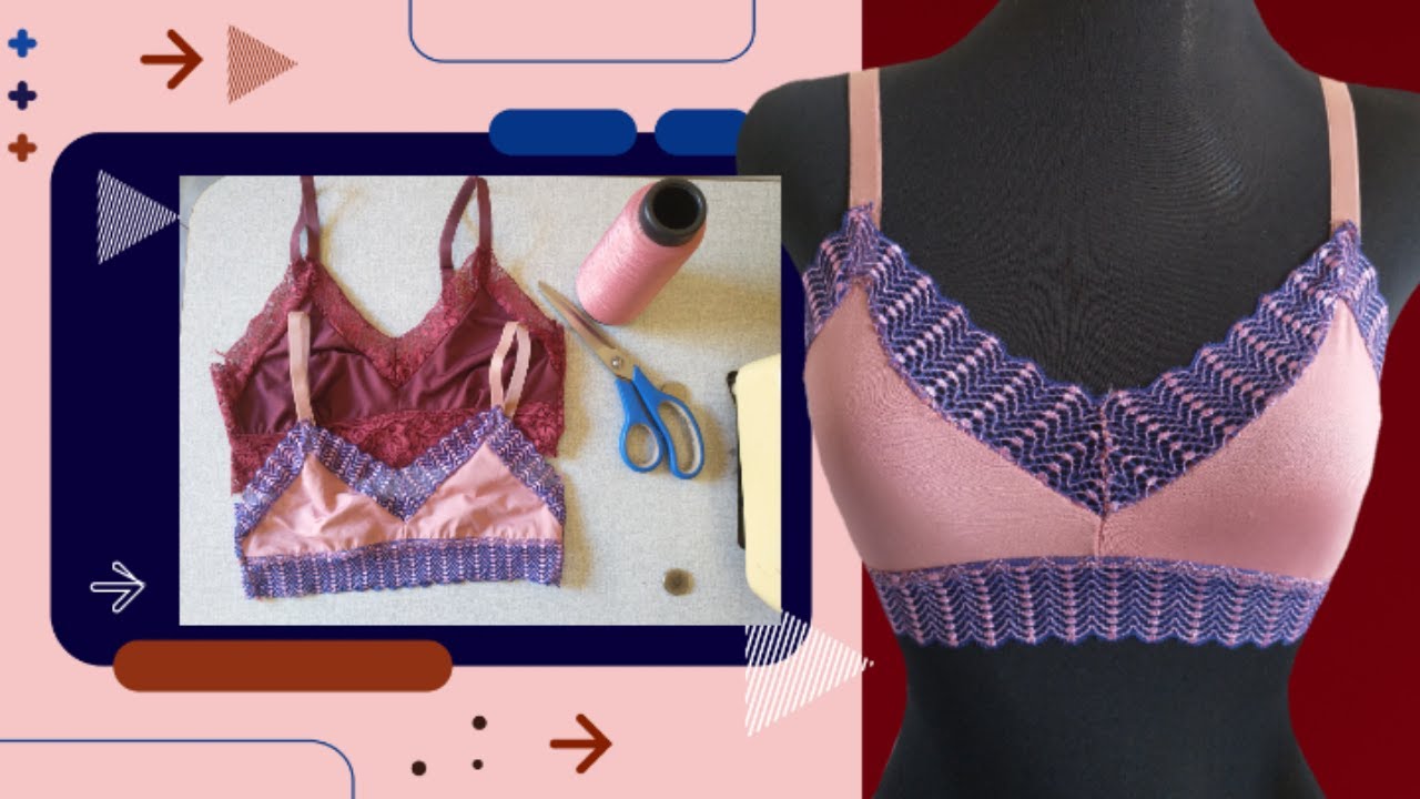 DIY - sutiã confortável e fácil de fazer