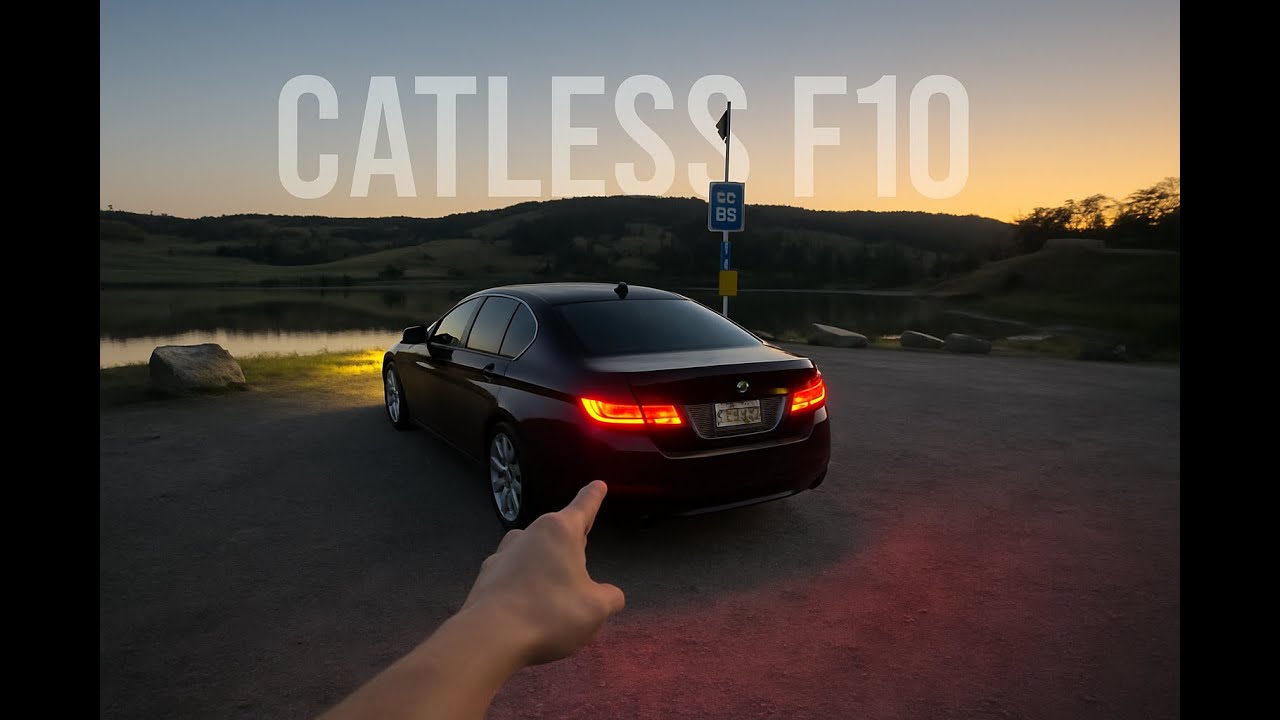 Installing a Catless downpipe on my BMW F10 (how to)