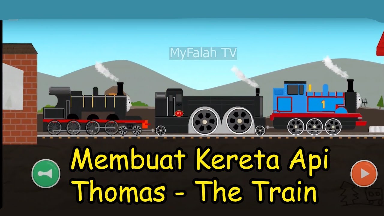 Построй поезд Томаса - Геймплей #3 в Labo Brick Train #поезд