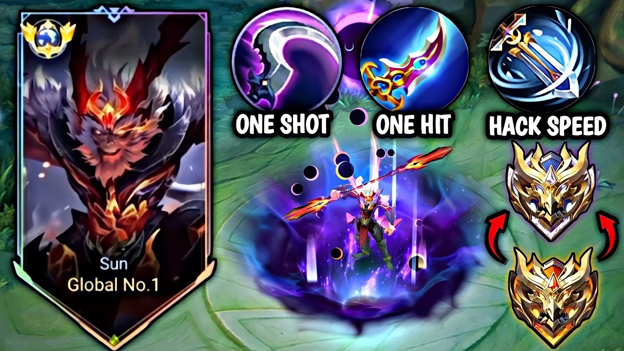 BUILD SUN FULL DAMAGE PALING SAKIT 2024😱 NEW BUILD SUN  | MOBILE LEGENDS