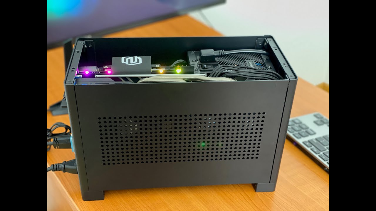 Nouvolo Steck, full build with Ryzen 5 3600 and ASRock X570 ITX/TB3 mobo