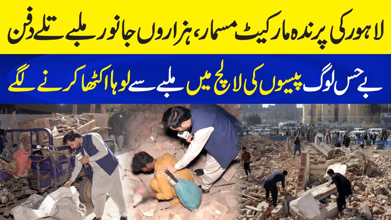 Lahore&rsquo;s Oldest Bird Market Demolished | Hundreds of Animals Trapped Under the Debris | Neo Plus