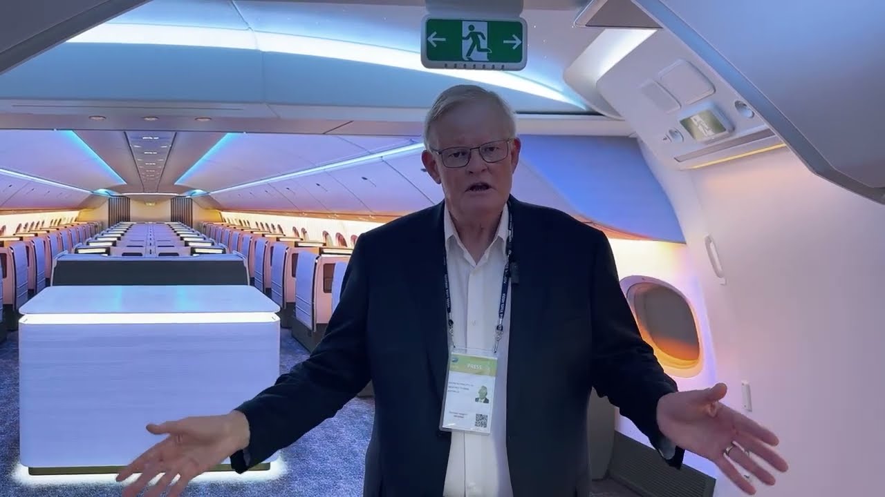Boeing 777X Interior