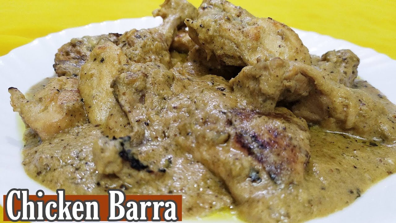 Chicken Barra with gravy/Restaurant style Perfect method Of Barra kabab without oven
