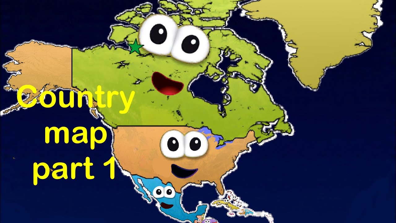Country map  part 1