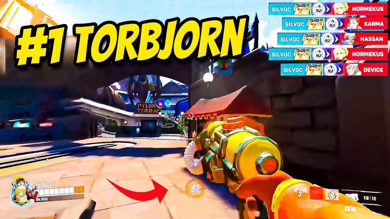 This is what a *TOP 100* Torbjorn looks like in Overwatch 2