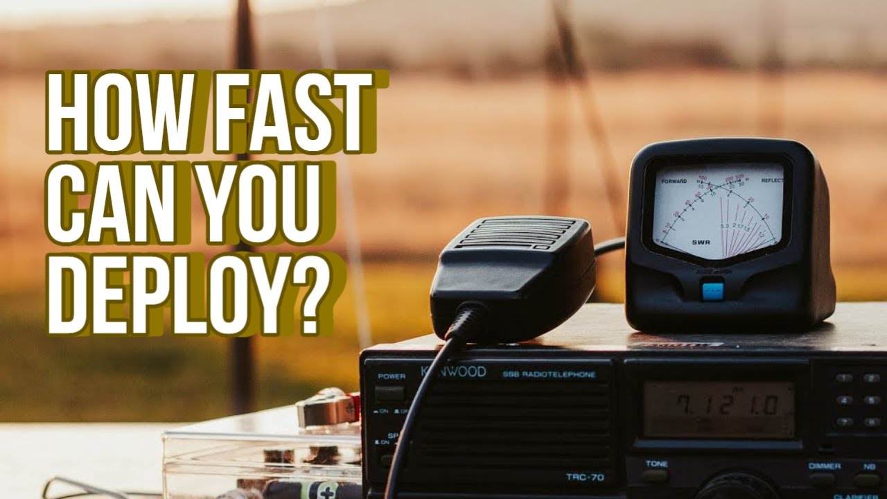 Rapid Deployment Amateur Radio (RaDAR) Day 9 July 2022