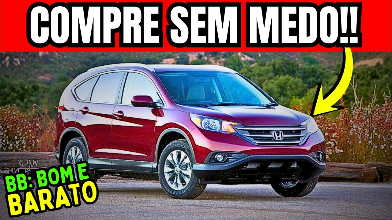 🚨5 SUVs BARATOS E CONFIÁVEIS QUE VALEM MUITO A PENA