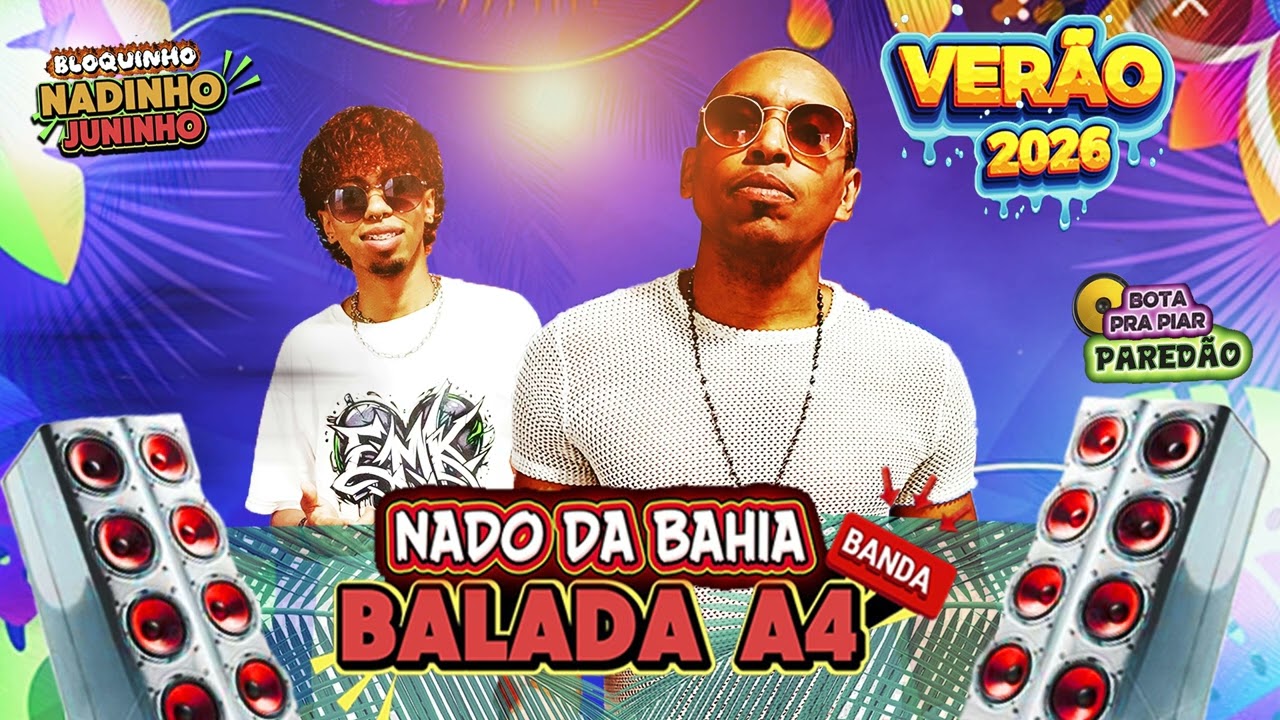 BLOQUINHO DO NADINHO 1.0 (CD COMPLETO) - Nado da Bahia e Banda Balada A4