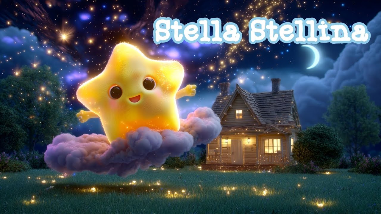 Stella Stellina ✨ Canzoni per bambini | Filastrocche Tradizionale Italiane | Ninna Nanna | Lullaby