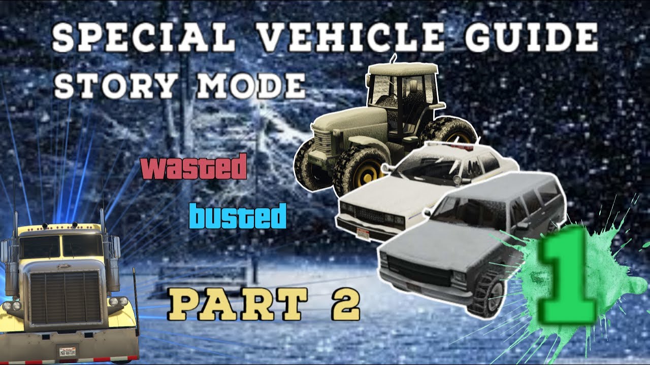 GTA V: Get SNOW VEHICLES from PROLOGUE (Part 2) PATCHED!