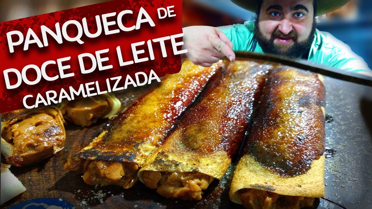 Panqueca de doce de leite caramelizada | Canal do Fofo #20