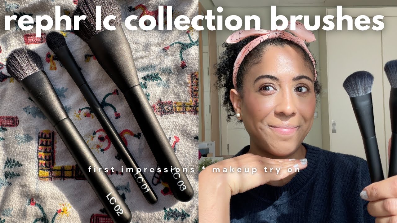 REPHR LC COLLECTION SYNTHETIC BRUSHES | First impressions #makeupbrushes #rephr