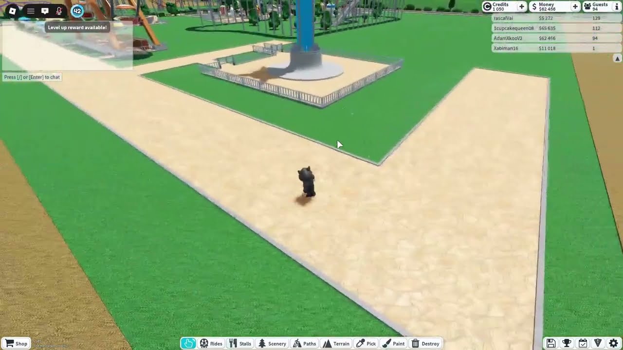 roblox- stavam si vlastný park 4