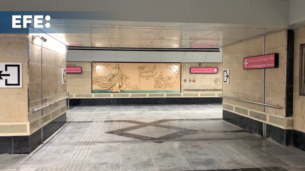 Irán dedica una estación de metro a la Virgen María en un gesto a la minoría cristiana