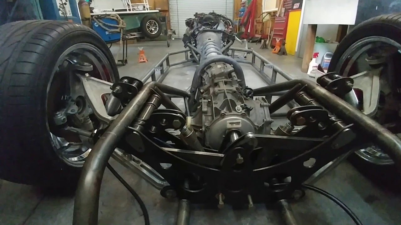 Rear suspension on the 56 Sick Panel