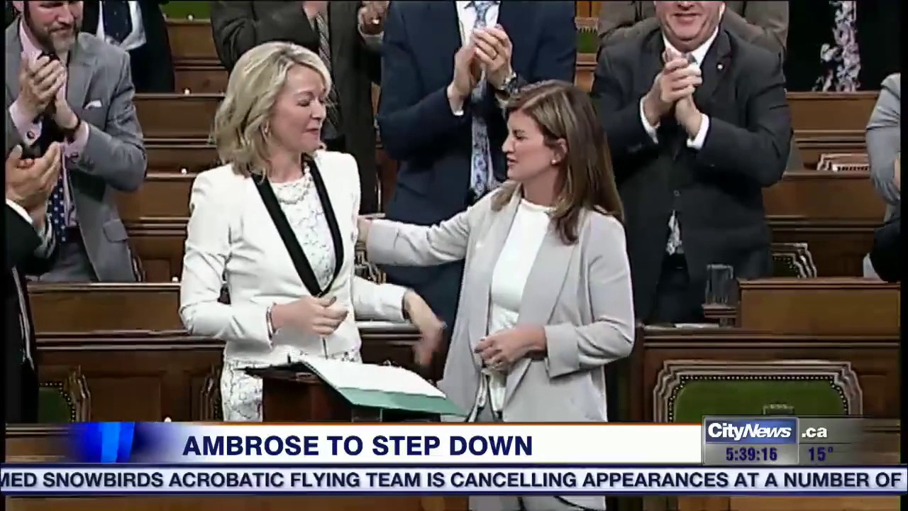 Video: MPs pay tribute to Rona Ambrose in the House of Commons