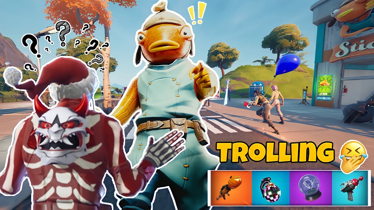 Trolling kids in Fortnite Party Royale #3