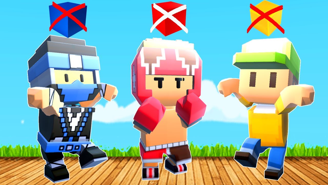 SKIN MINECRAFT | QUEM TOCAR NA COR PROIBIDA RODA A ROLETA NO STUMBLE GUYS