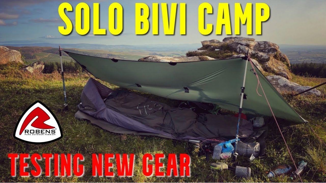 Bivi Camp Testing New Robens Gear..
