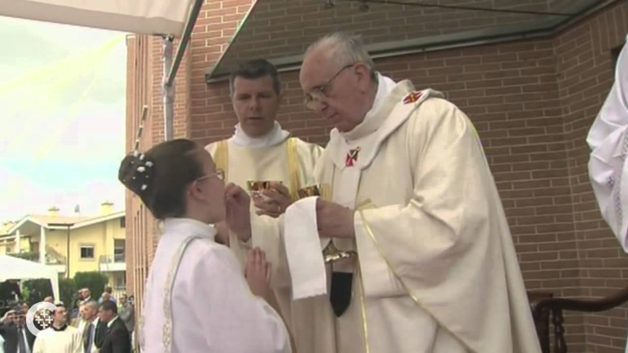 First Communion from Pope Francis
