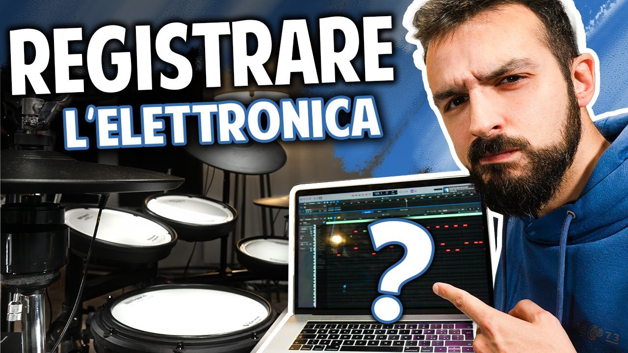 REGISTRARE LA BATTERIA ELETTRONICA in POCHI MINUTI! StrumentiMusicali.net