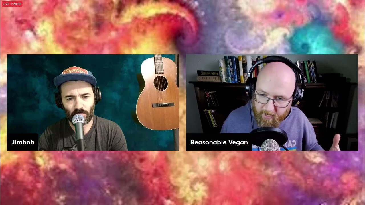 MOST CHALLENGING VEGAN DEBATE I've Had So Far with a Non-Vegan (w/ Made By JimBob)