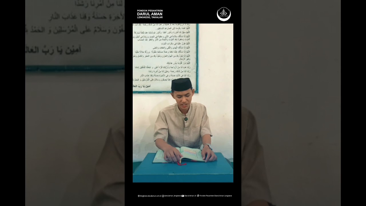 Murottal Surah Az-Zariat 45-60, Oleh Ananda M.Rahmat Ramadhan Santri darul Aman Lengkese