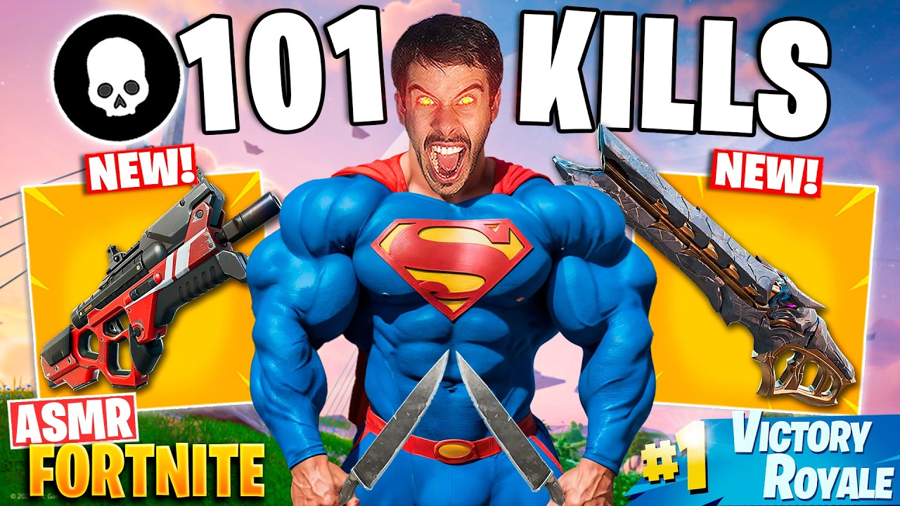 ASMR FORTNITE FAST MOUTH SOUNDS 101 KILLS 💀 SOLO VS SQUAD (asmr controller sounds fortnite)