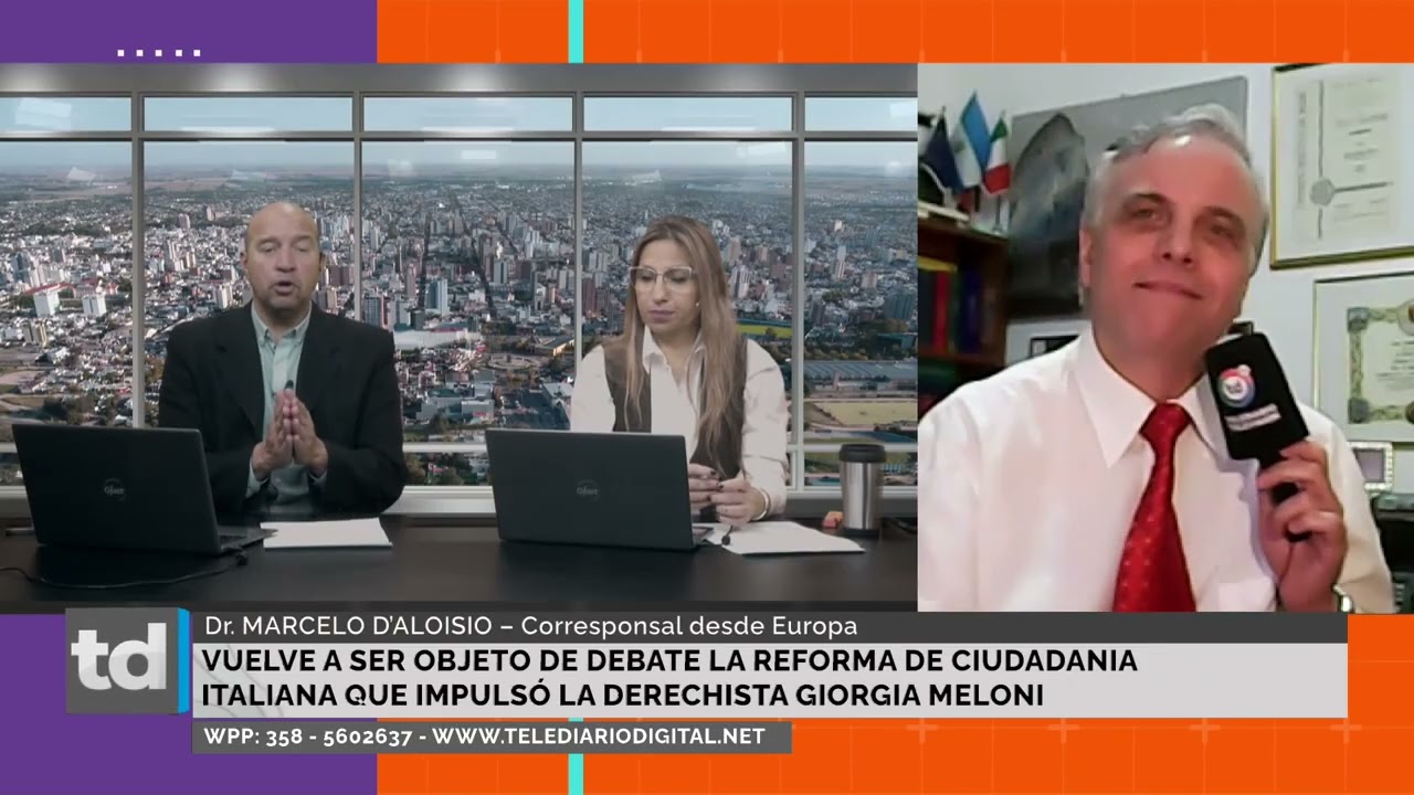 Vuelve a ser objeto de debate la reforma de ciudadanía Italiana que impulsó Giorgia Meloni