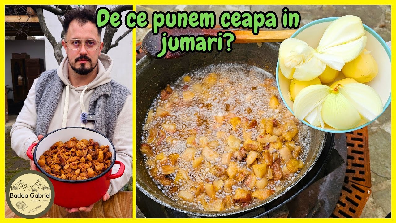 DE CE PUN CEAPA IN JUMARILE DE PORC LA CEAUN - Cum facem jumari crocante si fragede.