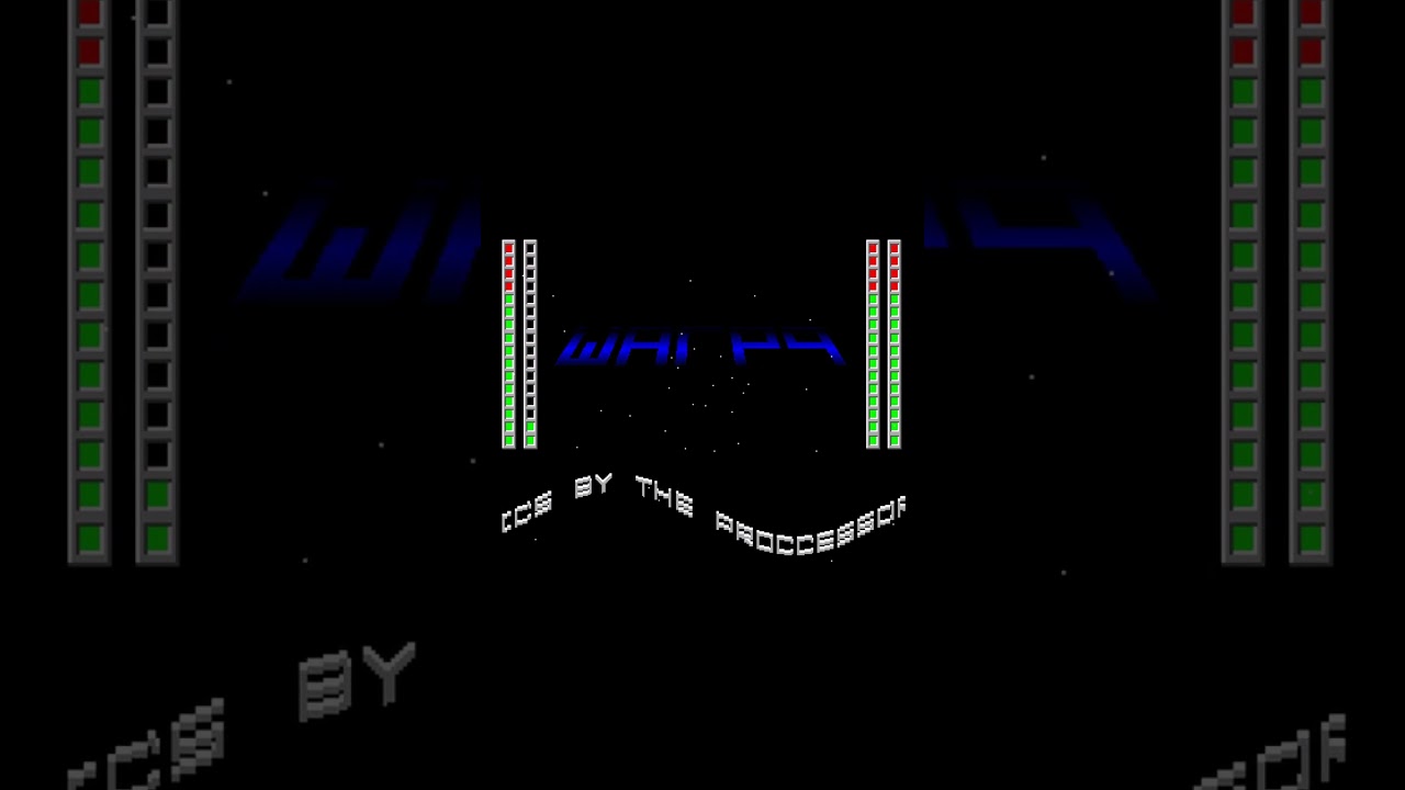 Amiga Intro Sine Scroller Numero Uno by Warpnine (1989) | #amiga #cracktro #demoscene #retrogaming
