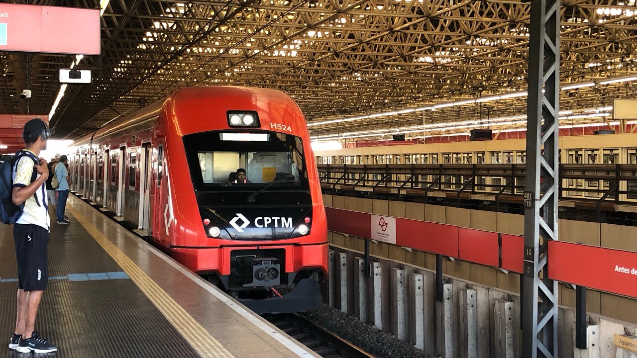 CPTM | Trem Série 8500 (H524) prestando serviço na Linha 11 Coral