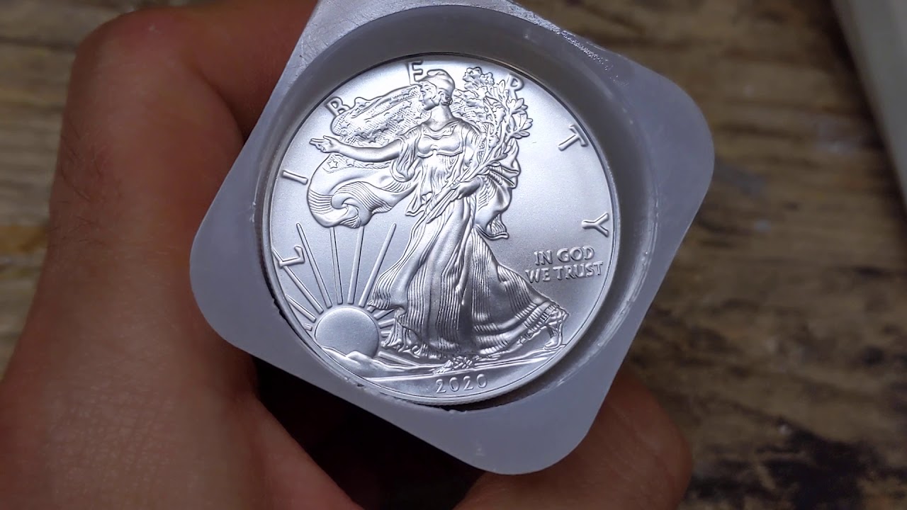 First Unboxing Of 2020 American Silver Eagles!!!