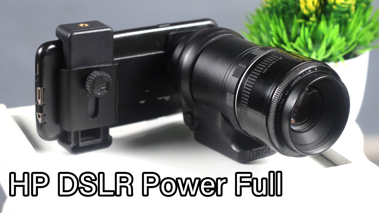 hade Official ~  Adapter Pro untuk memasangkan lensa DSLR di HP