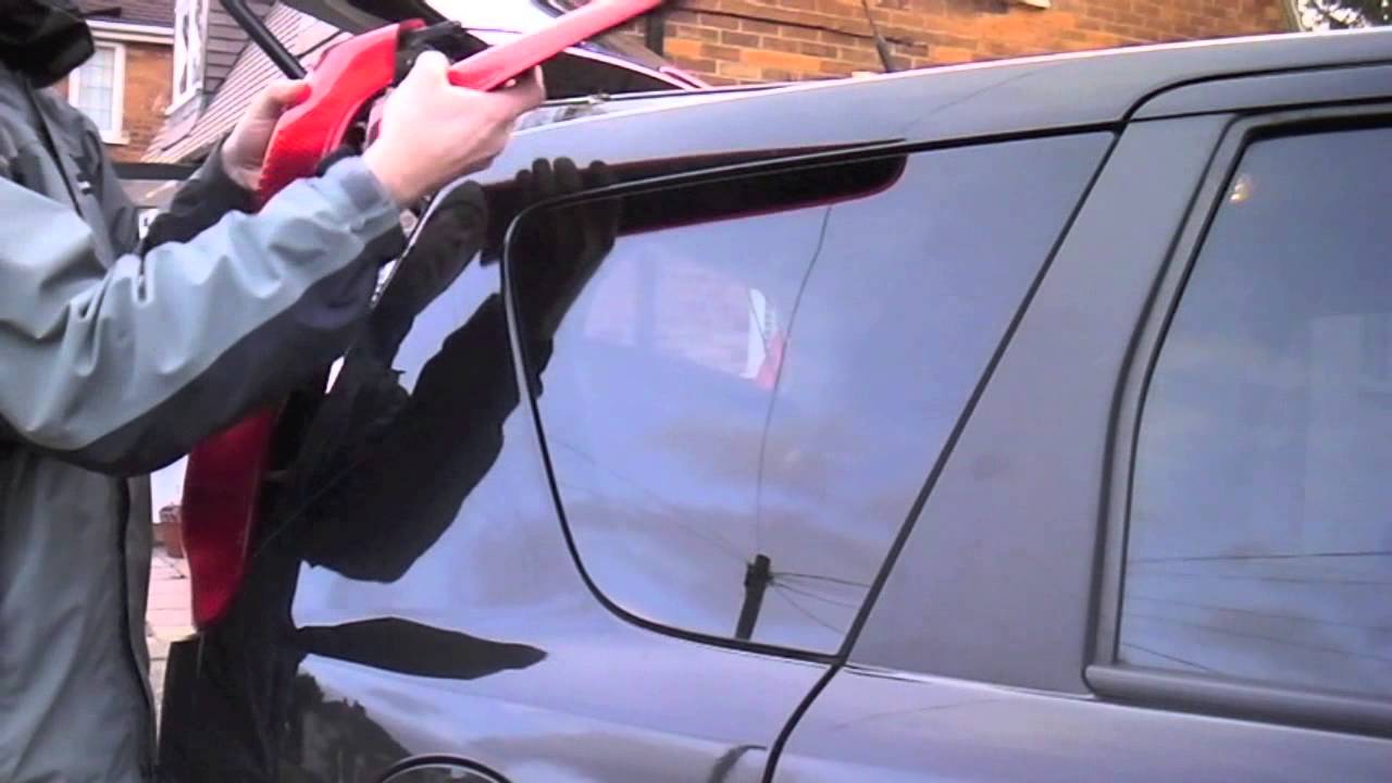 Демонтаж блока подсветки Nissan Note