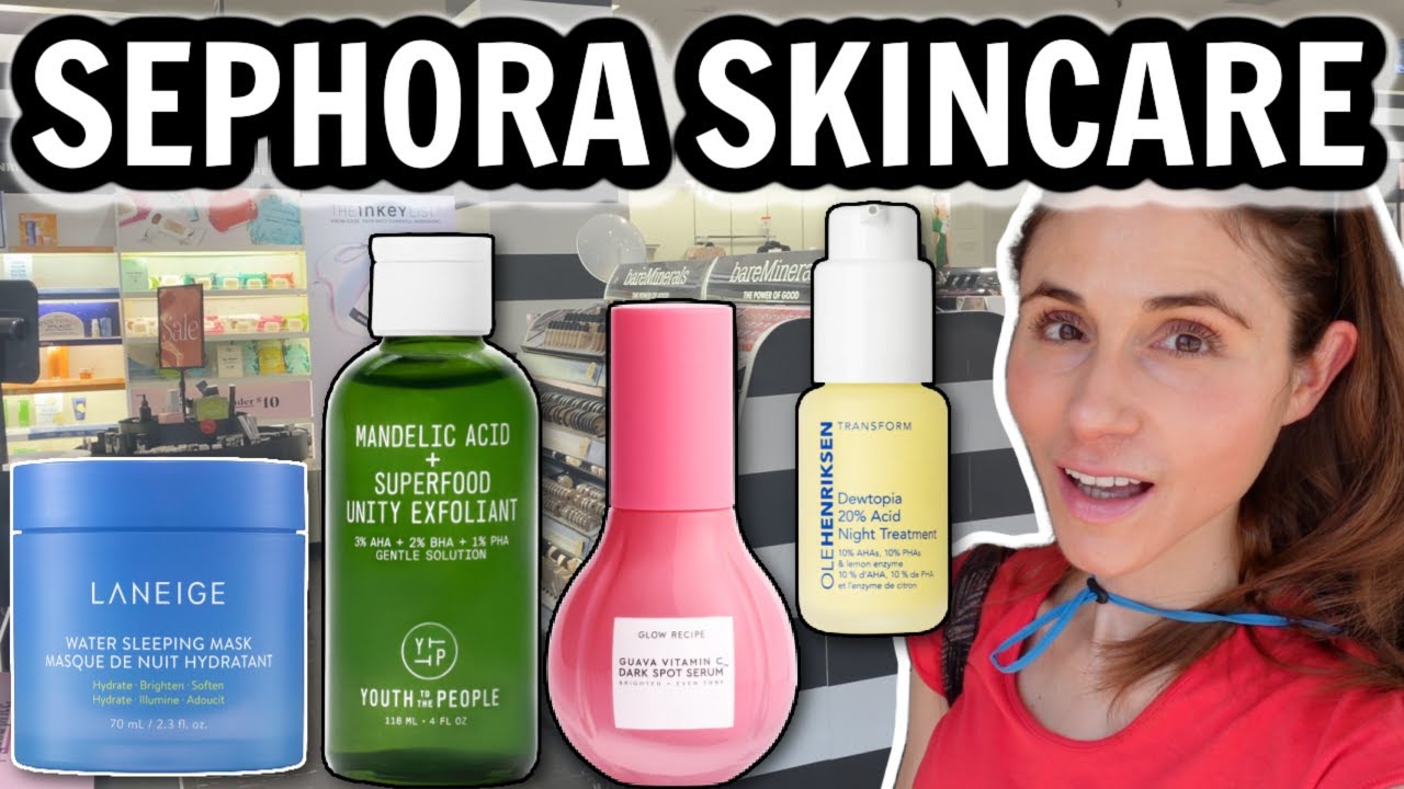 NEW SKIN CARE AT SEPHORA 🛍 DERMATOLOGIST @DrDrayzday